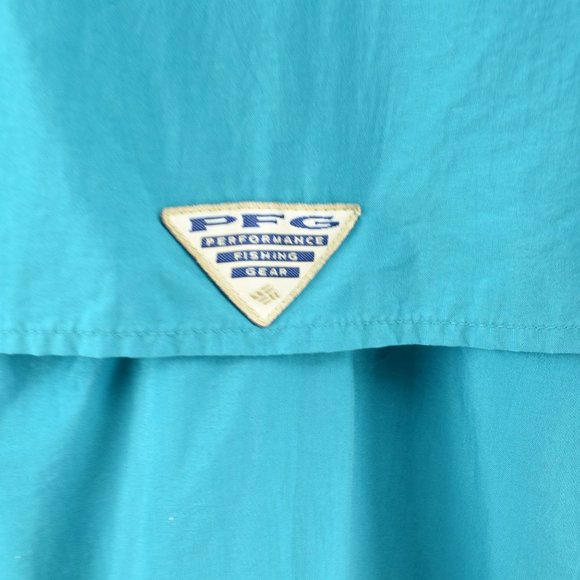 Columbia Mens L PFG Short Sleeve Shirt - Picture 6 of 6